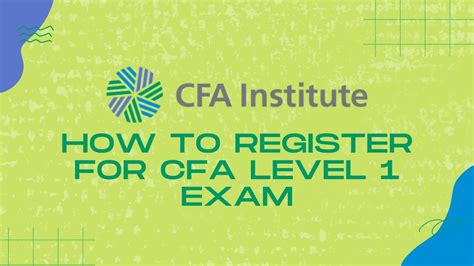 cfa level 1 registration 2018